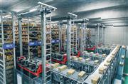 物流センターで稼働する自動倉庫（ダイフク提供）