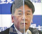 立憲民主党の枝野幸男代表＝５月２９日午後、国会内（春名中撮影）