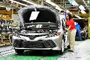 トヨタ自動車の米ケンタッキー州の工場（同社提供・共同）