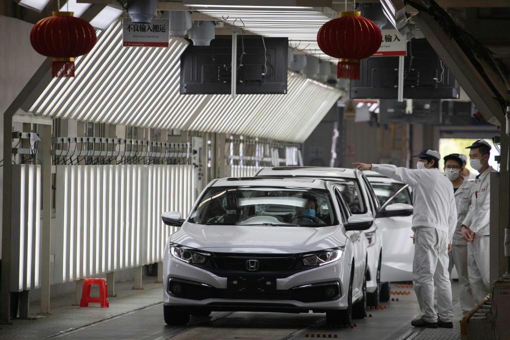 中国５月新車販売１４．５％増　増加率、４月４．４％から大幅拡大