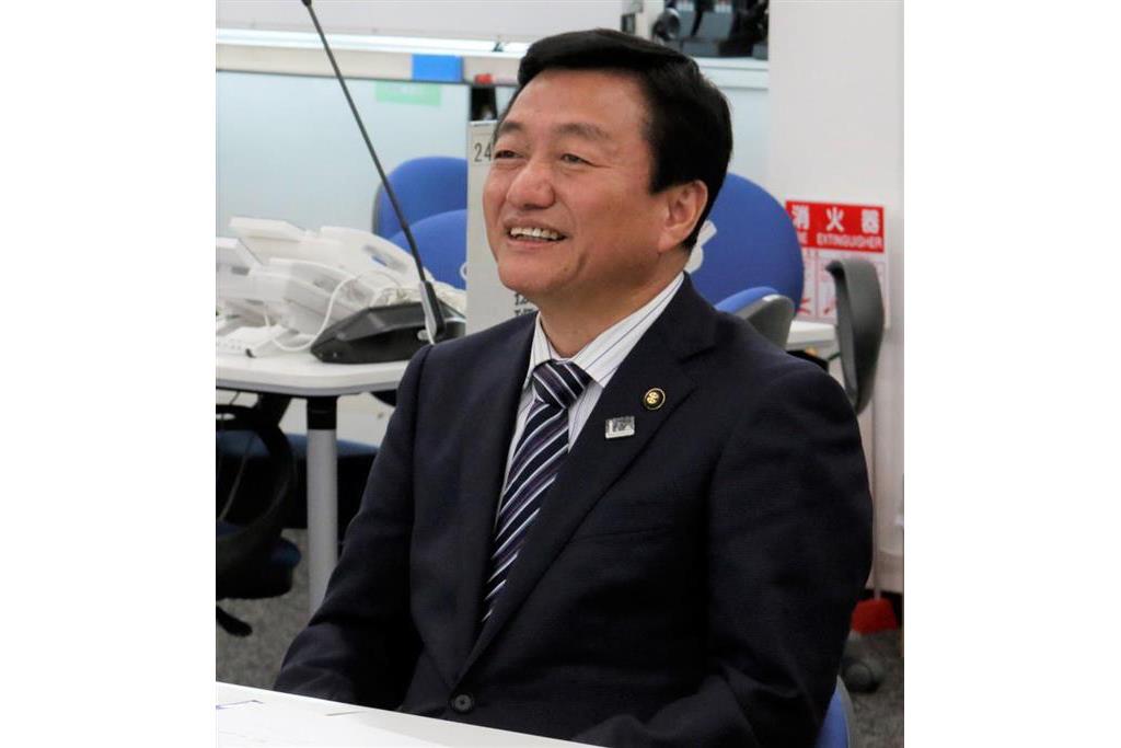 高松市の大西秀人市長