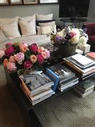 アンナ・マリア氏の自宅リビングルーム