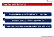 Care Techの近年のトレンド