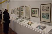 ムーミンの原画など多彩なアートが楽しめるムーミン展＝大阪市阿倍野区