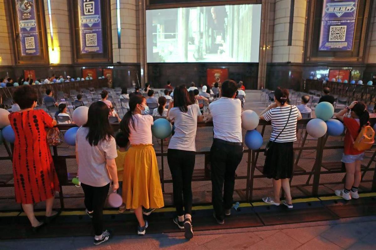 上海国際映画祭、感染防止で屋外上映