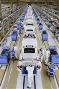 中国・武漢にあるホンダの自動車工場＝５月（共同）