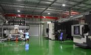 ローカル５Ｇの環境が整備されるひびき精機の新工場＝山口県下関市（ＮＴＴ西日本提供）