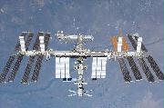 国際宇宙ステーション（JAXA・NASA提供）