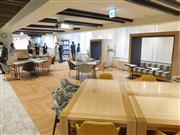 三井不動産が開設した「ライフサイエンスハブウエスト」＝７日、大阪市内（黒川信雄撮影）