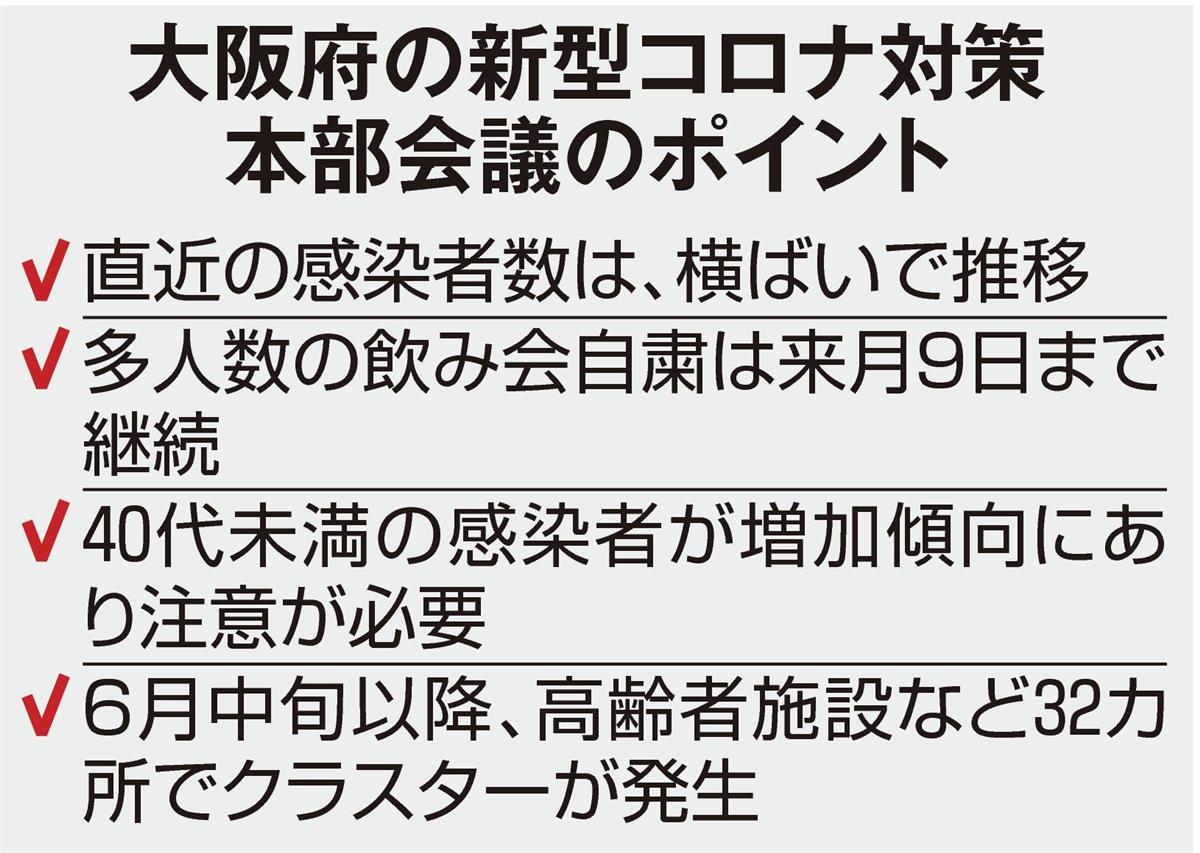 大阪府が 多人数 飲み会自粛を10月9日まで継続 Sankeibiz サンケイビズ 自分を磨く経済情報サイト