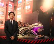 ゴジラミュージアムで構想を語る大田圭二CGO　TM & （c）  TOHO CO., LTD.