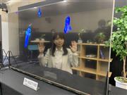 パナソニックが発売する、有機ＥＬの透明ディスプレーモジュール