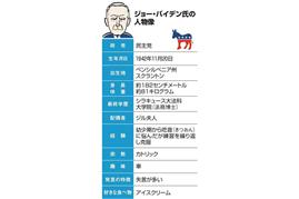 米デラウェア州ウィルミントンで記者会見するバイデン前副大統領＝１０日（ＡＰ＝共同）