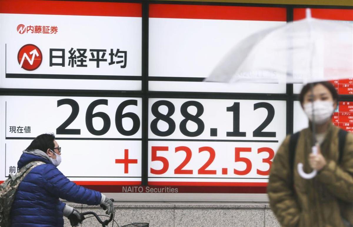 東京株 連日のバブル後高値更新 一時500円超高 ny株3万ドル追い風 Sankeibiz サンケイビズ 自分を磨く経済情報サイト
