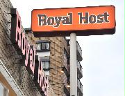 ロイヤルホストのロゴ＝３日午後、東京都中野区（三尾郁恵撮影）