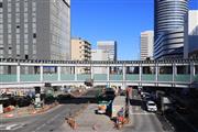 JR新横浜駅に近い横浜市道環状2号線の下に東急・相鉄の境界駅となる「新横浜駅」（仮称）ができる（SankeiBiz編集部）