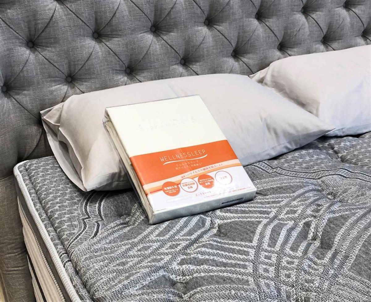 新商品 シモンズ ウェルネスリープ ボックスシーツ 3色 Sankeibiz サンケイビズ 自分を磨く経済情報サイト