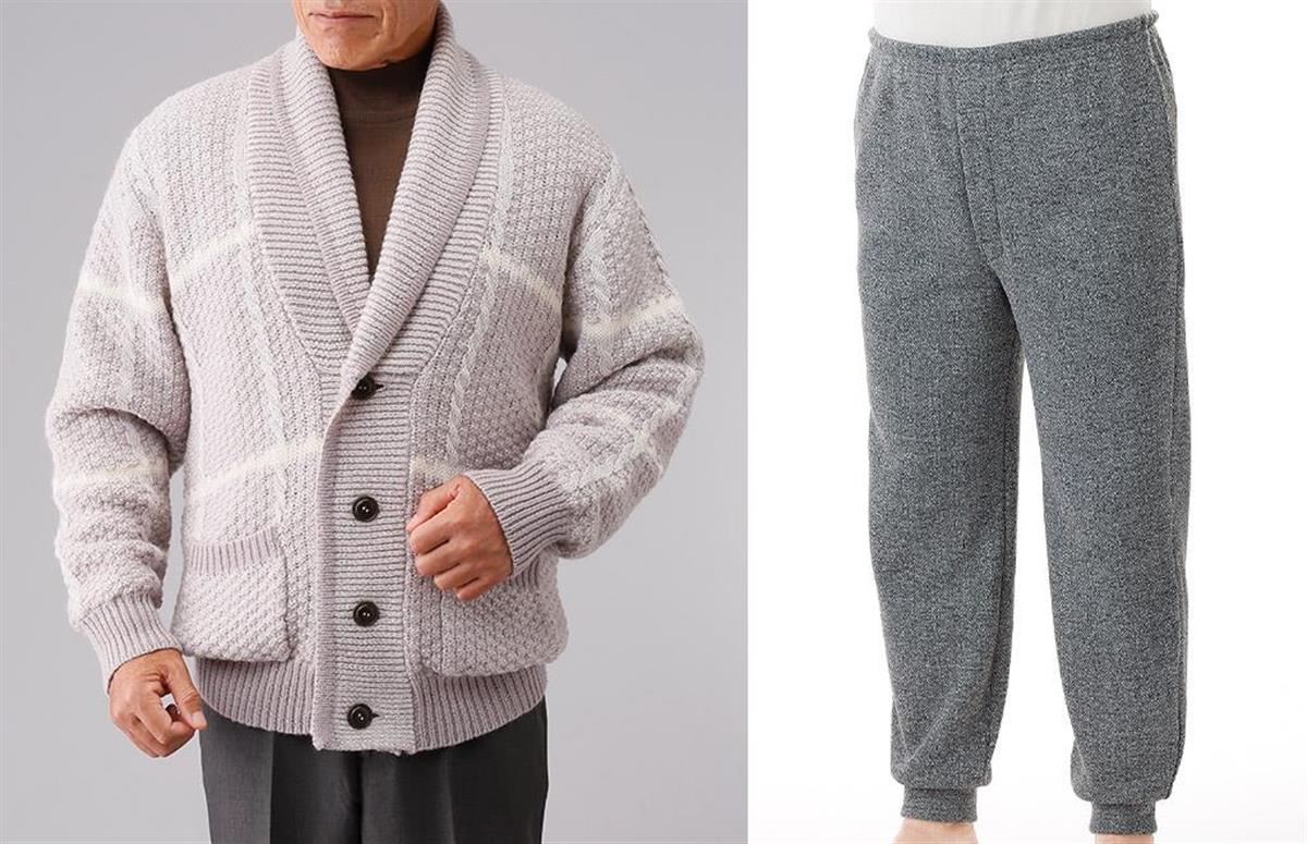 おうちでのくつろぎの時間から、ちょっとしたお出掛けにも活躍する暖かなウエア