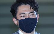 小泉進次郎環境相＝８日午前、首相官邸（春名中撮影）