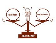 働き方が多様化する中で、週休3日制の導入が広がる（イラスト/SankeiBiz編集部）