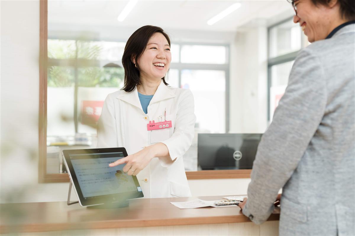 「Musubi」を使用して服薬指導、患者とコミュニケーション（カケハシ提供）