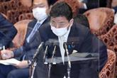 衆院予算委員会で答弁する岸信夫防衛相＝１５日午後、国会・衆院第１委員室（春名中撮影）