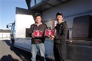 香港にイチゴを初出荷する栃木県益子町の農家＝１０日