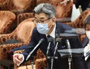 衆院予算委員会で答弁する武田良太総務相＝１９日午前、国会・第１委員室（春名中撮影）