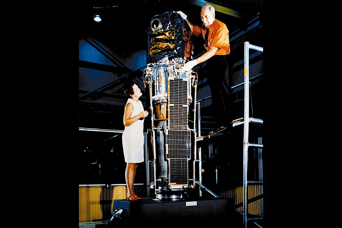 X線観測衛星「SAS-A ウフル」（NASA）