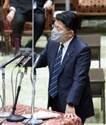 衆院内閣委員会で答弁する平井卓也デジタル改革担当相＝１７日午前、衆院第１委員室（春名中撮影）