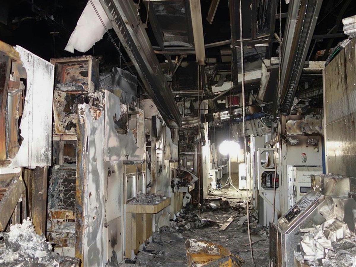 火災が起きたルネサスエレクトロニクスの那珂工場＝茨城県ひたちなか市（同社提供）