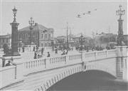 明治４４年に完成した日本橋（国立国会図書館所蔵）