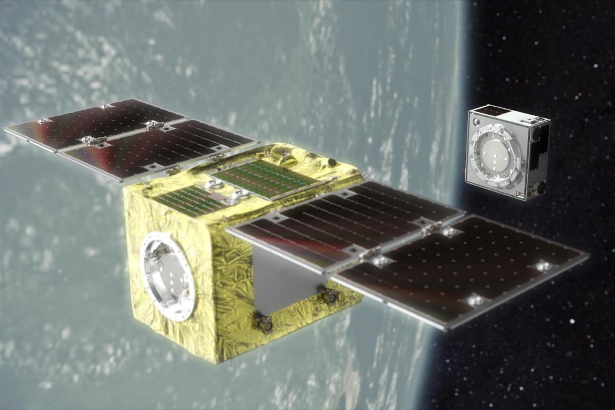アストロスケールのデブリ除去衛星「ELSA-d」（Astroscale）