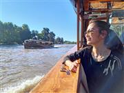 アルゼンチンの首都ブエノスアイレスから電車で30分ほどの郊外ティグレでリバークルーズ。提供：執筆者