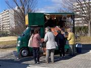 大阪府豊中市内全域に拡大されたキッチンカーの社会実験（豊中市提供）