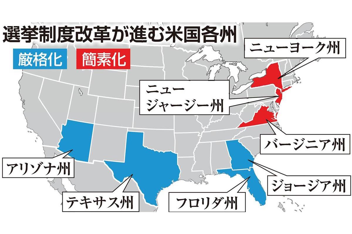 選挙制度めぐり対立する 共和vs民主 米国中間選にらみ郵便投票が焦点 Sankeibiz サンケイビズ 自分を磨く経済情報サイト