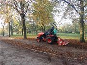 クボタの電動トラクター（同社提供）