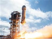 ブルー・オリジン社の観光用宇宙船「ニューシェパード」（Blue Origin）