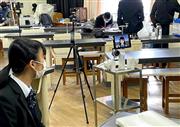 病室から遠隔操作できるロボット。教室にいる生徒とのコミュニケーションも取りやすい（ｉＰｒｅｓｅｎｃｅ提供）