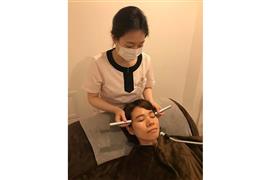 アップビートがＦＣ展開する「目の美容院」＝東京・銀座