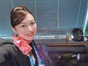外資系航空会社でCAとして勤務する田中絵梨奈さん。提供：本人