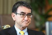 河野太郎氏（松井英幸撮影）