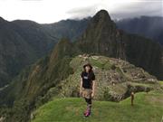 人類の叡智が感じられる遺跡への旅行が好き！ 写真はペルーのマチュピチュにて。提供：執筆者