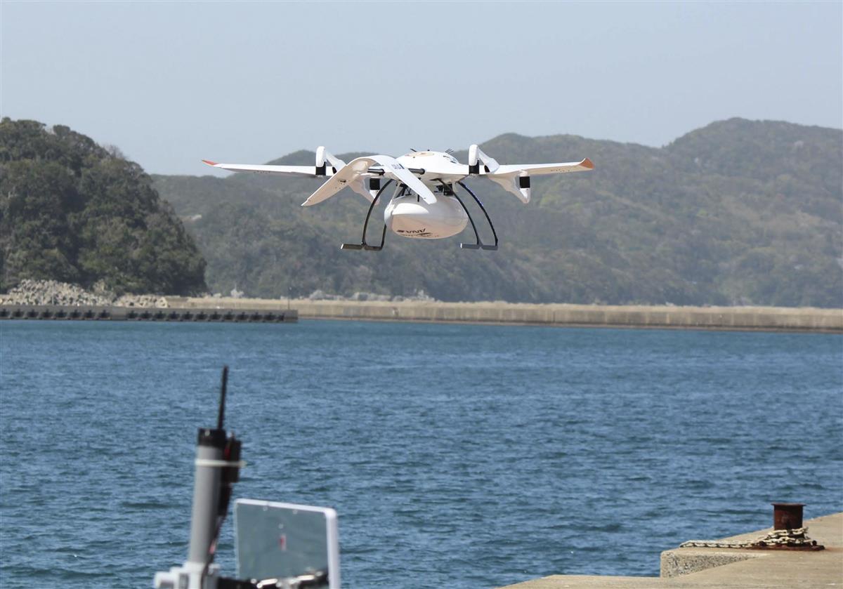 Anaと日航がドローン配送事業化に風 法改正後押し 離島 山間に医療 日用品 Sankeibiz サンケイビズ 自分を磨く経済情報サイト