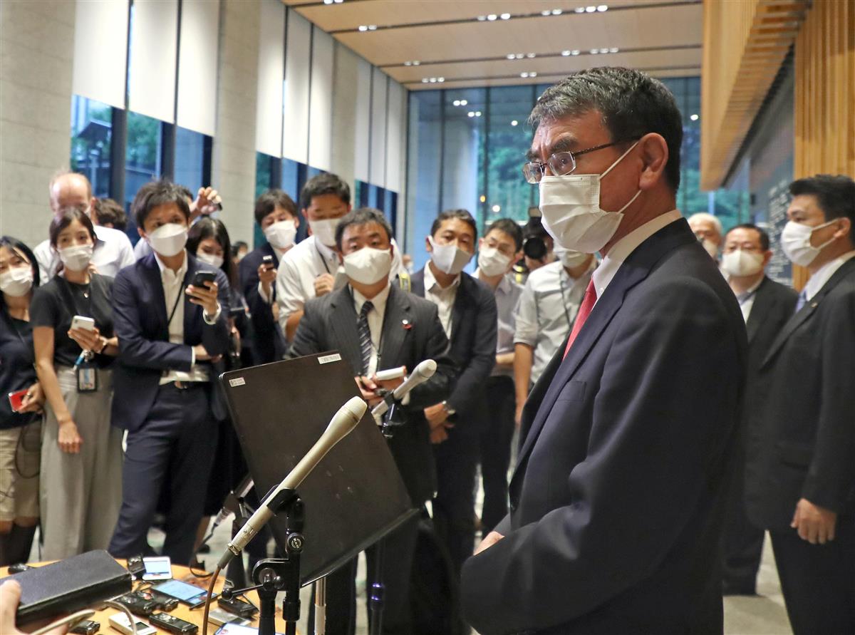 河野氏 総裁選出馬検討 いろいろ相談したい Sankeibiz サンケイビズ 自分を磨く経済情報サイト