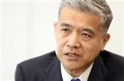 オーケー・二宮涼太郎社長＝９月２１日午後、横浜市西区のオーケーみなとみらいビル（矢島康弘撮影）