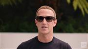 Ray-Ban Storiesを装着したFacebook社のマーク・ザッカーバーグCEO（YouTubeより）