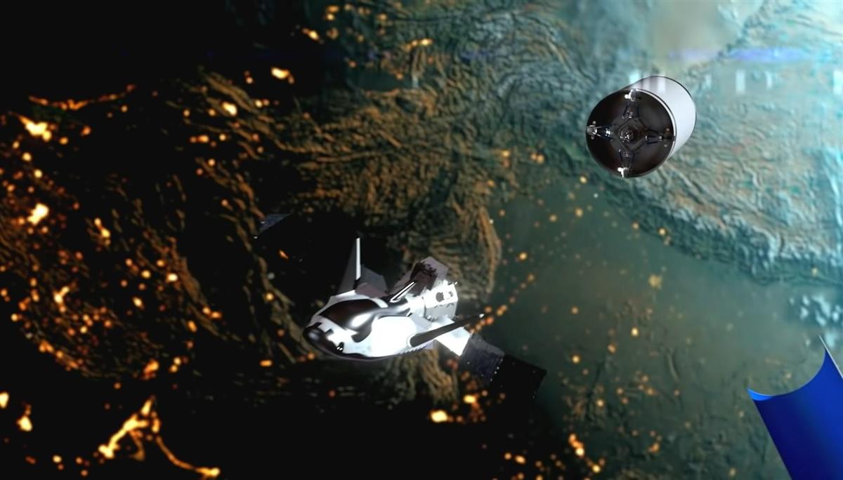 ボーイング社の有人・補給用宇宙船「ドリーム・チェイサー」（Blue Origin / Announcing Orbital Reef）