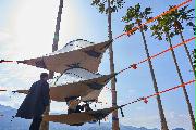 森と海の大パノラマヴュー“空中テント”